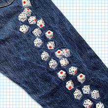 Load image into Gallery viewer, Vintage Evisu Selvedge Denim Dice Embroidered Jeans - 32&quot; / 33&quot; Waist