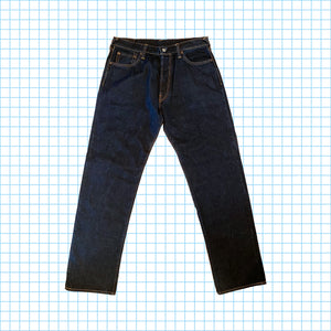 Evisu Multi Poche Indigo Denim - Taille 34/36"