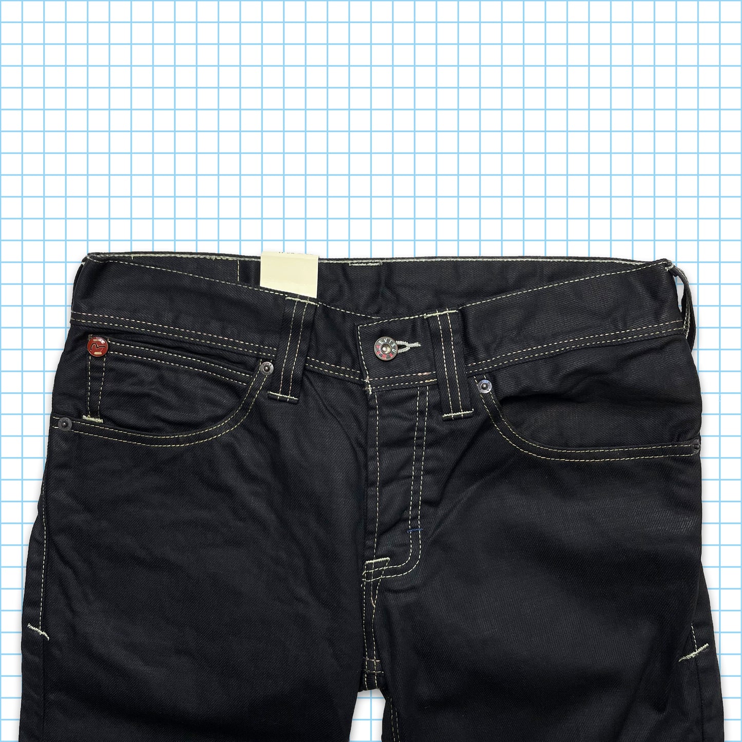 Evisu x Puma Tonal Black Gull Denim - 32" Waist