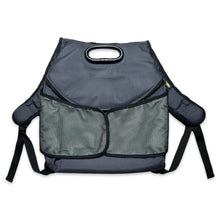 Carica l&#39;immagine nel visualizzatore di Gallery, Slate Grey/Turquoise Modular Concealed Pocket Backpack