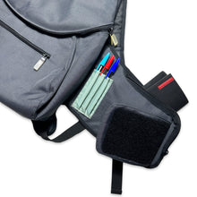 Load image into Gallery viewer, Slate Grey/Turquoise Modular Concealed Pocket Backpack