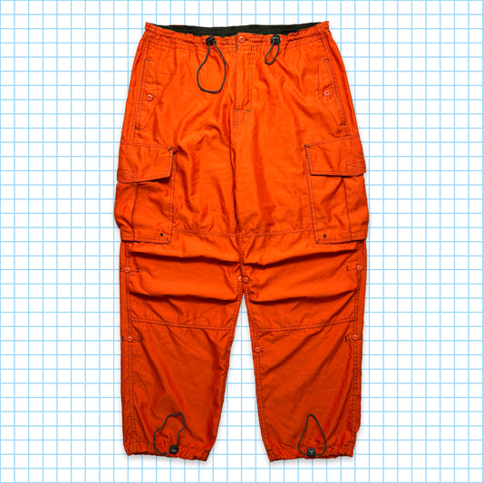 Pantalon cargo baggy orange vif GAP - Taille 32-36"