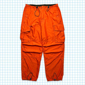 Pantalon cargo baggy orange vif GAP - Taille 32-36"