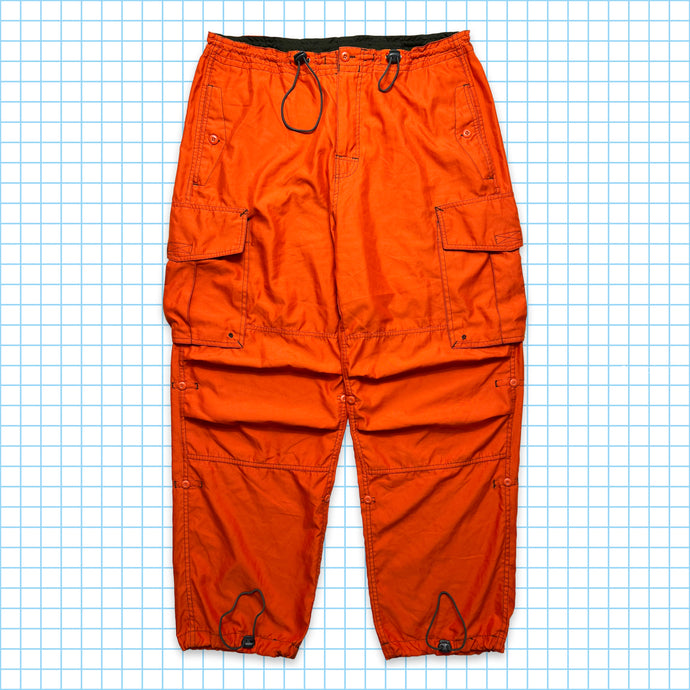 Pantalon cargo baggy orange vif GAP - Taille 32-36