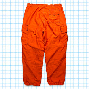 GAP Bright Orange Baggy Cargo Pant - 32-36" Waist