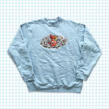 Load image into Gallery viewer, Vintage Mask Baby Blue Crewneck - Small / Medium