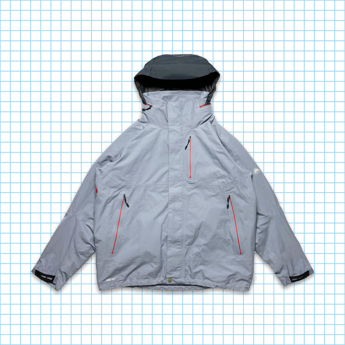 Veste Nike ACG Light Grey Packable Hood Gore-Tex Tri-Pocket Automne 04' - Extra Large / Extra Extra Large