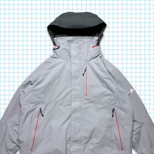 Nike ACG Light Grey Packable Hood Gore-Tex Tri-Pocket Jacket Fall 04’ - Extra Large / Extra Extra Large