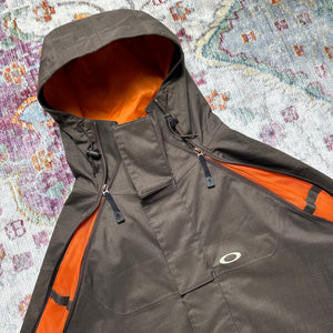 Oakley Brown/Bright Orange Ventilated Jacket - Extra Large / Extra Extra Large
