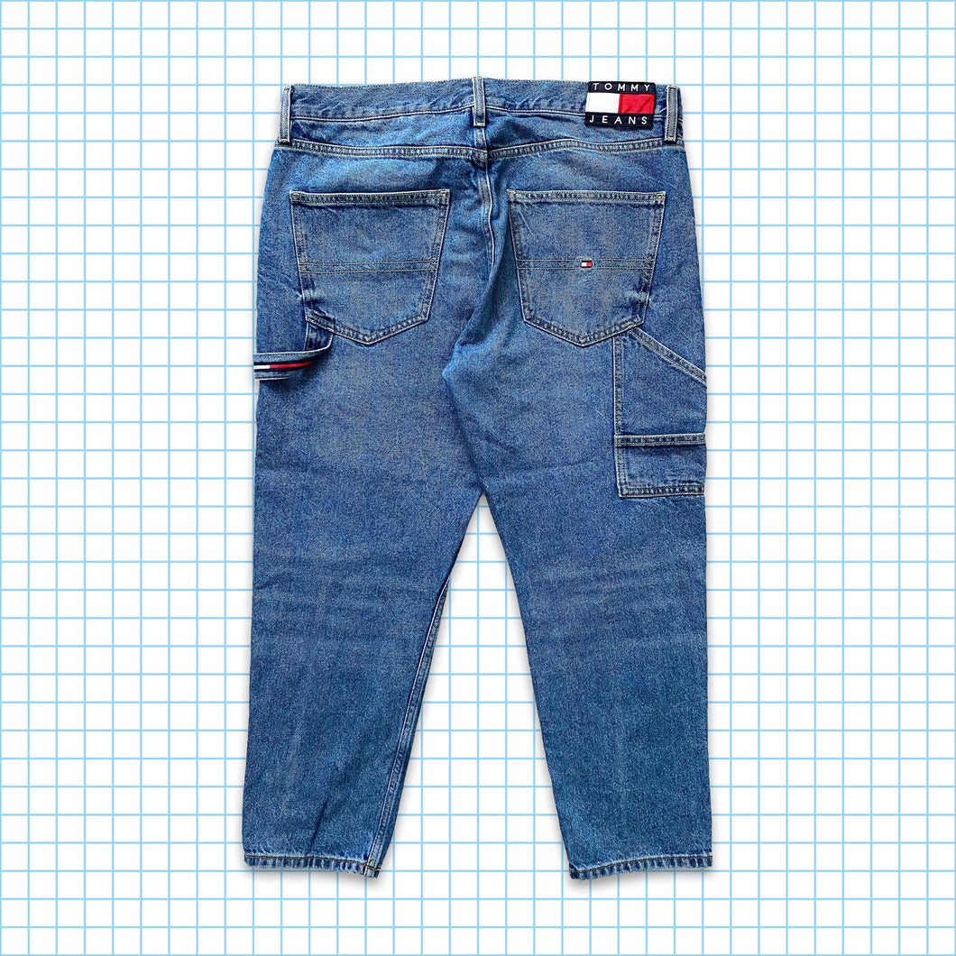 Vintage 90’s Tommy Hilfiger Washed Carpenter Jeans - 34