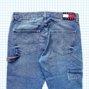 Vintage 90’s Tommy Hilfiger Washed Carpenter Jeans - 34" Waist