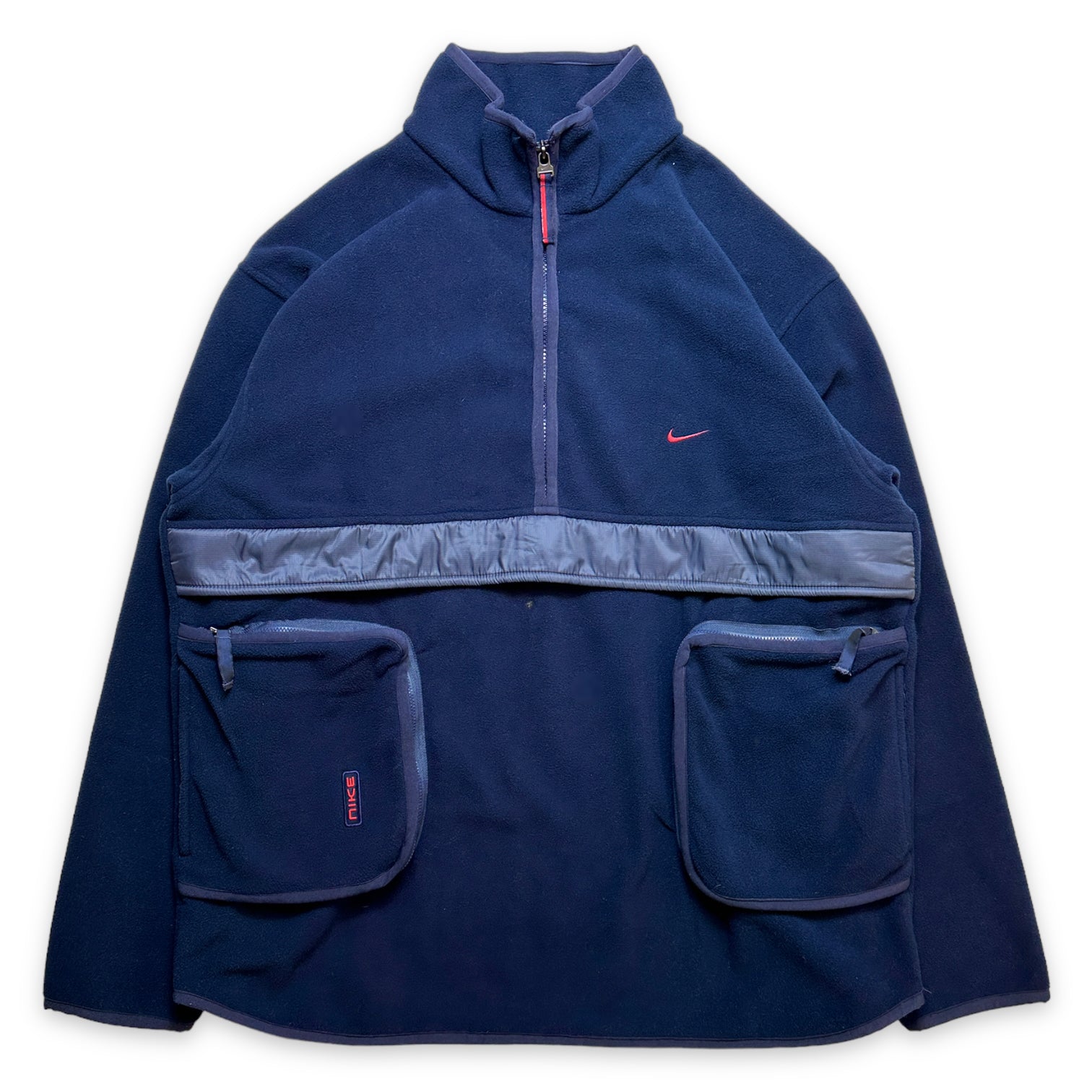 Early 2000's Nike 3D Pocket Fleece Half Zip - Large / Extra Large