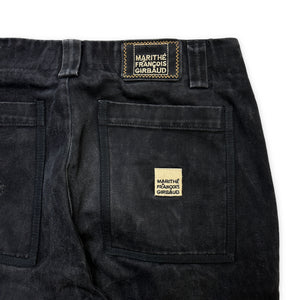 Marithe + Francois Girbaud Multi Pocket Washed Black Denim - 34" Waist