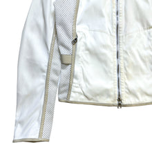 Load image into Gallery viewer, SS00&#39; Prada Mesh Panel Motocycle Style Jacket - Womens 4-6