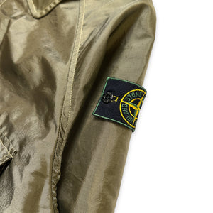 SS95' Stone Island Khaki Green Multi Pocket D-Ring Jacket - Extra Large