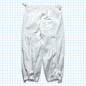 Marithe + Francois Girbaud Pure White Baggy Cargo Pant - 32" / 34" Waist