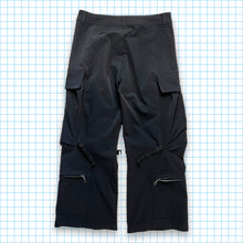 Load image into Gallery viewer, Marithé + François Girbaud Jet Black Multi Pocket Cargos - 30-32&quot; Waist