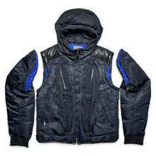 Load image into Gallery viewer, Marithe + Francois Girbaud Padded Midnight Navy Concealed Pocket Puffer - Medium / Large