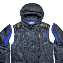 Load image into Gallery viewer, Marithe + Francois Girbaud Padded Midnight Navy Concealed Pocket Puffer - Medium / Large