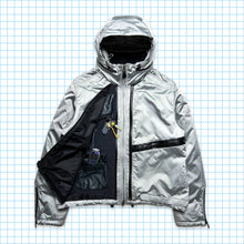 Load image into Gallery viewer, Marithé+François Girbaud ActLive Silver Butterfly Jacket - Small / Medium
