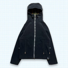 Load image into Gallery viewer, Maharishi Jet Black Fleece Zipped Hoodie - Extra Small / Small