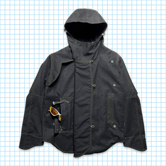 Veste Maharishi Panelled Loro Piana Wool Storm System de la fin des années 90 - Moyenne