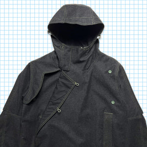 Late 90's Maharishi Panelled Loro Piana Wool Storm System Jacket - Medium