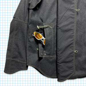 Late 90's Maharishi Panelled Loro Piana Wool Storm System Jacket - Medium