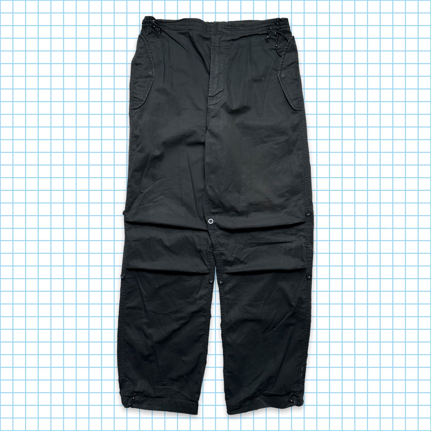 Maharishi Year of The Dragon Jet Black Snopant - 32" / 34" Waist