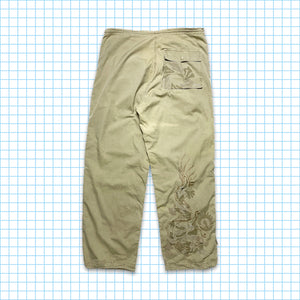 Vintage Maharishi Tonal Beige Sand Dragon Snopants - 32" / 34" Waist