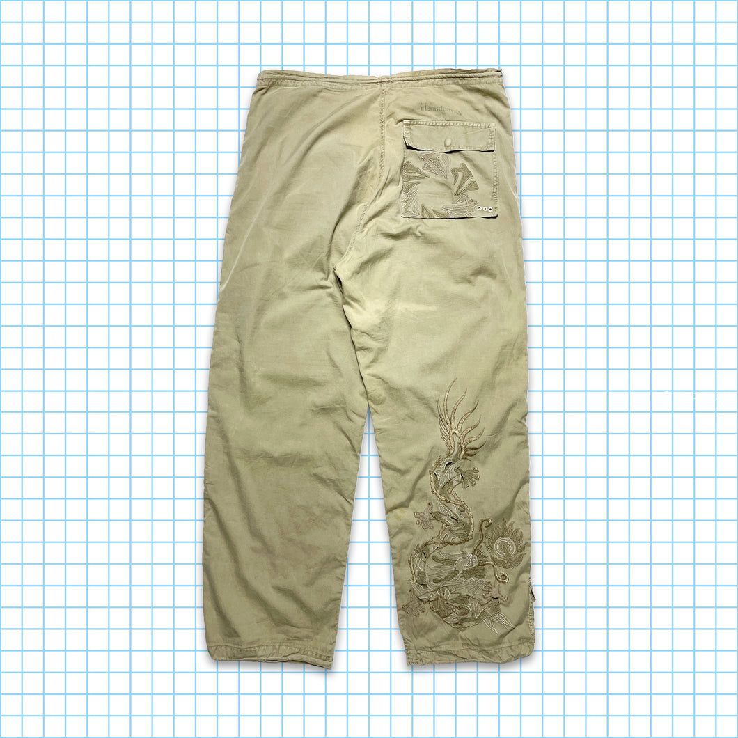 Vintage Maharishi Tonal Beige Sand Dragon Snopants - 32