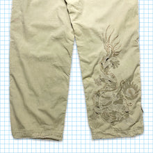 Charger l&#39;image dans la galerie, vintage Maharishi Tonal Beige Sand Dragon Snopants - Taille 32 » / 34 »