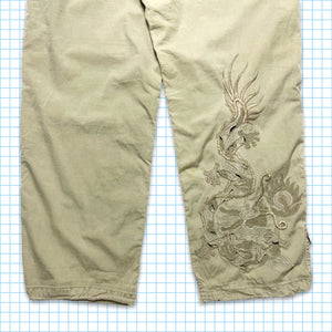 Vintage Maharishi Tonal Beige Sand Dragon Snopants - 32" / 34" Waist