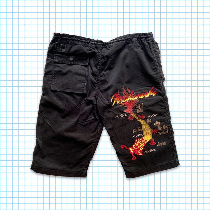 Short tactique brodé Maharishi Vietnam Dragon - Petit