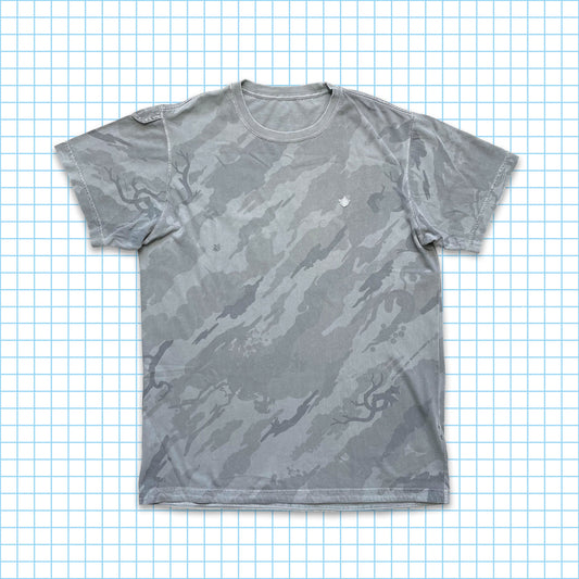 Vintage Maharishi Grey Scale Camo Tee - Large / Extra Large
