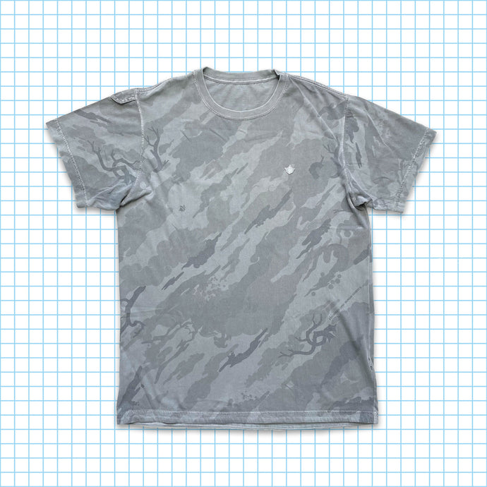 Vintage Maharishi Grey Scale Camo Tee - Large / Extra Large