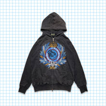 Load image into Gallery viewer, Maharishi Front Crest Embroidered Zip Hoodie - Medium