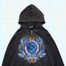 Carica l&#39;immagine nel visualizzatore di Gallery, Maharishi Front Crest Embroidered Zip Hoodie - Medium