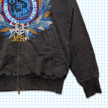Load image into Gallery viewer, Maharishi Front Crest Embroidered Zip Hoodie - Medium