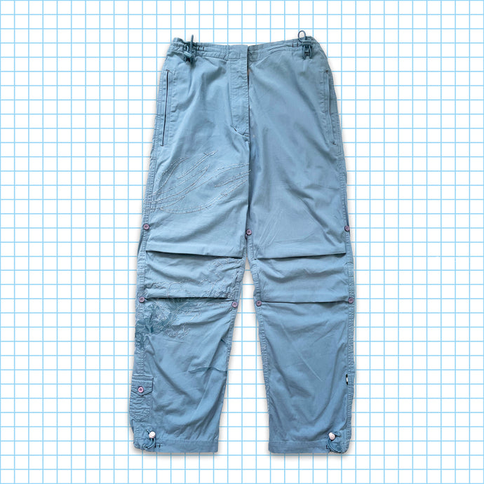 Vintage Maharishi Light Blue 3M Embroidered Snopants - 28