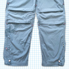 Load image into Gallery viewer, Vintage Maharishi Light Blue 3M Embroidered Snopants - 28&quot; / 30&quot; Waist