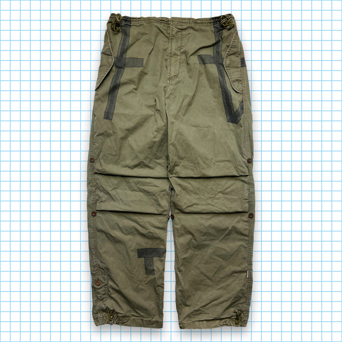 Maharishi Khaki Line Graphic Snopants - Medium