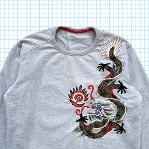 Maharishi Dragon Embroidered Crewneck - Small / Medium