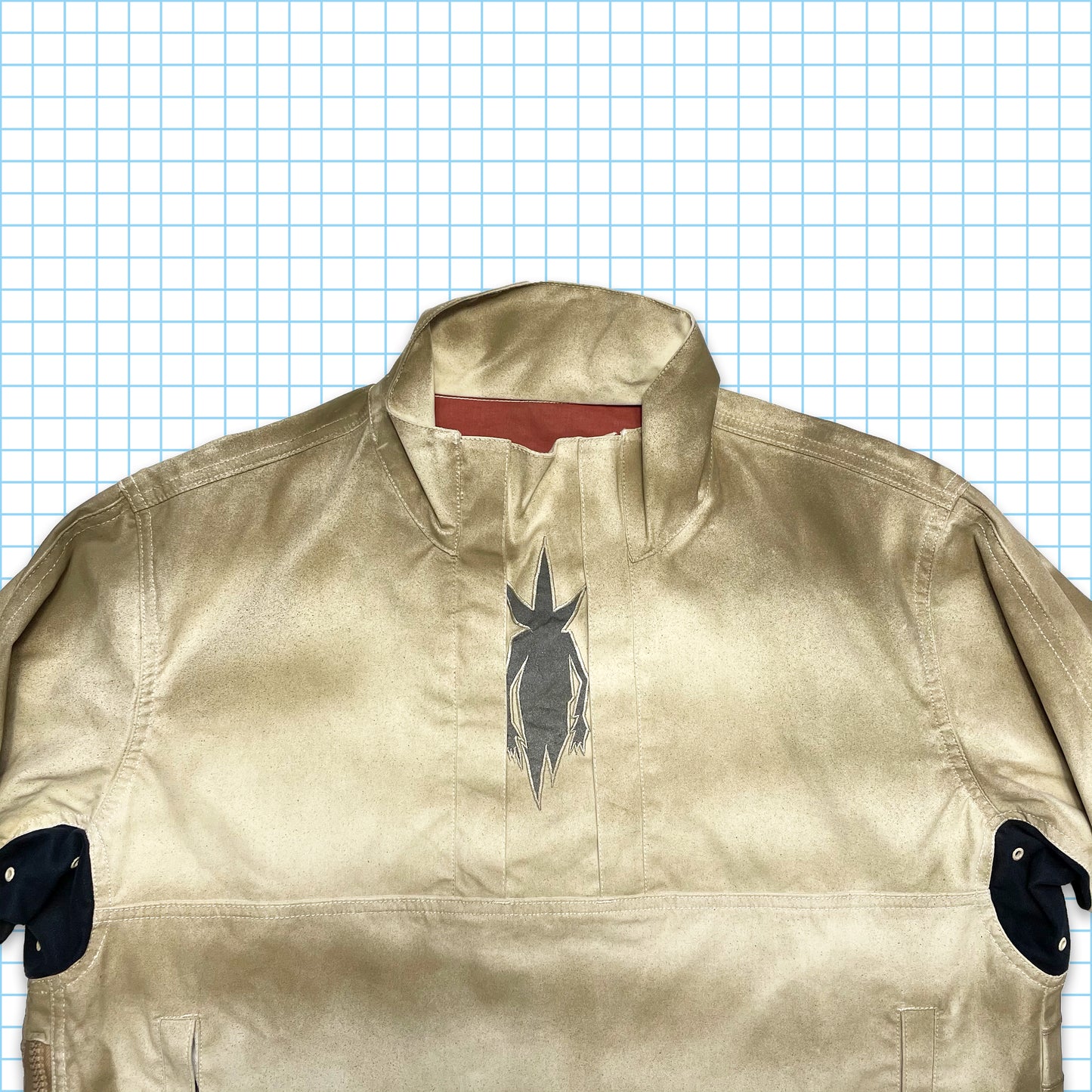 Maharishi x Futura 3M Blouse réfléchissante 'Pointman' à quart de zip AW00' - Grand / Extra Grand