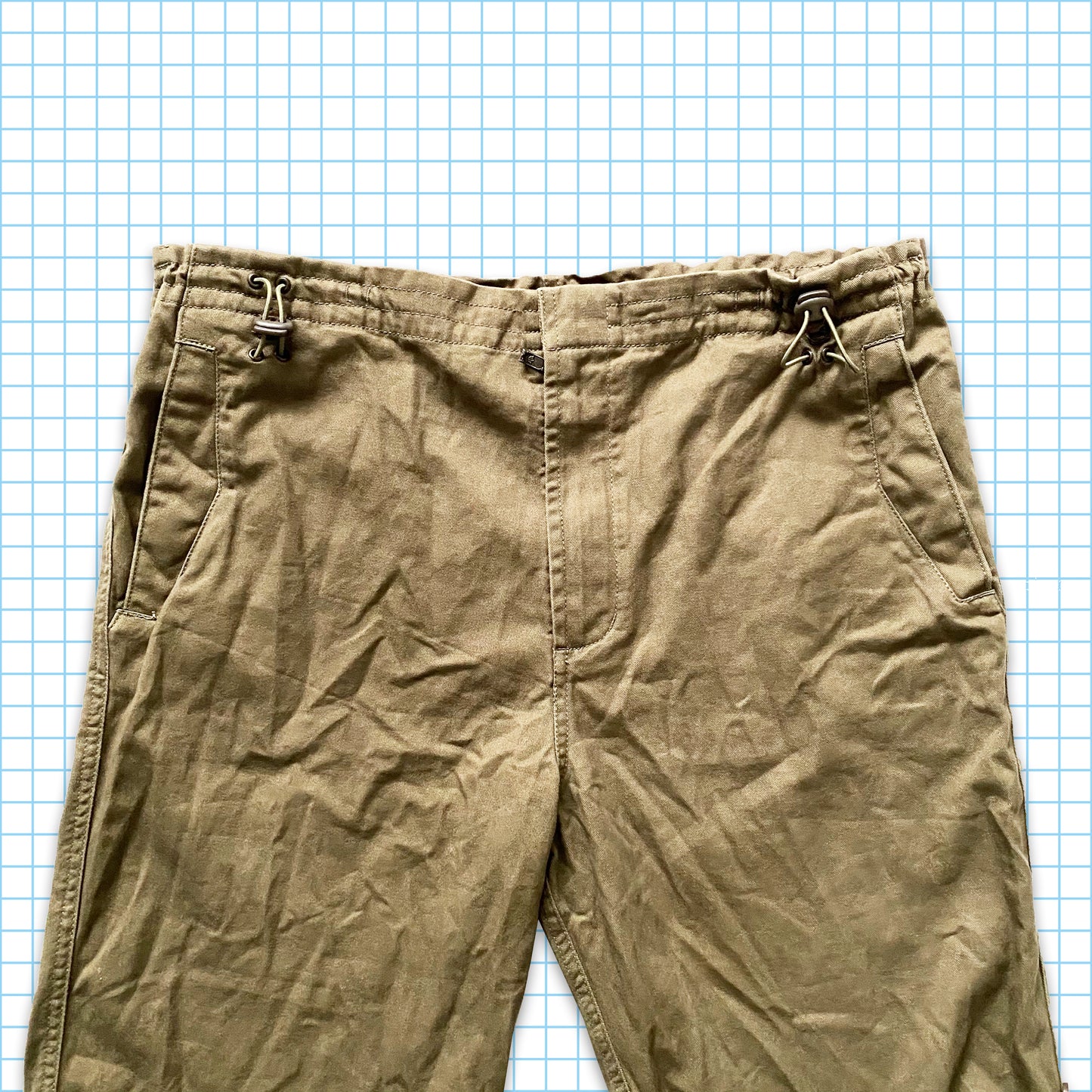 Snopants brodés dragon kaki Maharishi - Petit