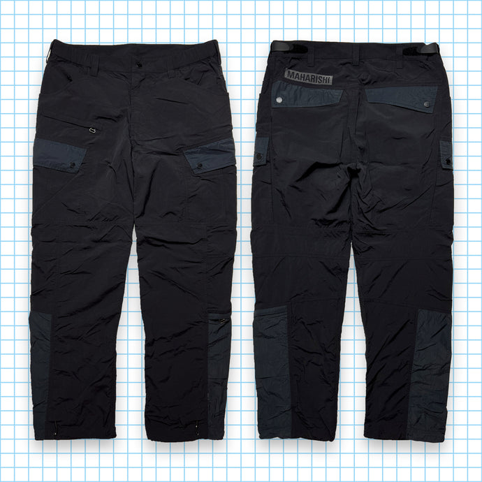 Maharishi Cargos à panneaux en nylon multi-poches bicolores SS21' - Taille 32