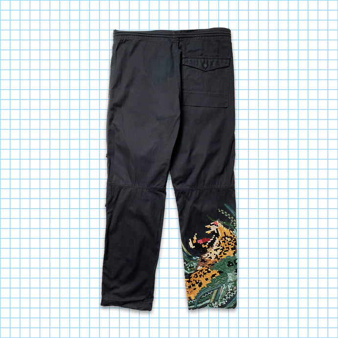 Maharishi Pixel Cheetah Embroidered Snopants - Small