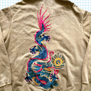 Maharishi Sunset Multi-Colour Dragon Embroidered Hoodie - Extra Large