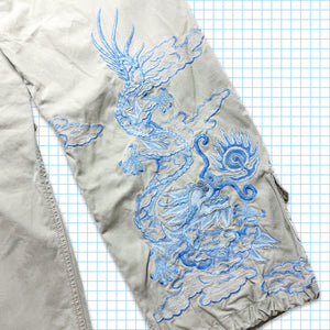 Vintage Maharishi Sky Dragon Embroidered Snopants - Large