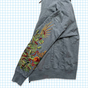 Vintage Maharishi Heavily Embroidered Zip Hoodie - Large / Extra Large